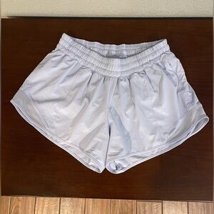Lululemon - Light Blue Hotty Hot High-Rise Lined Short 2.5” Size 8